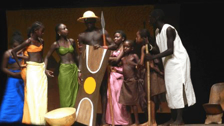 Représentation de Kirikou au Sénégal