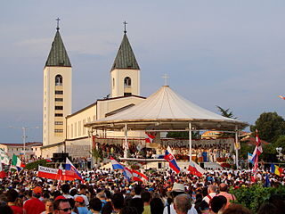 Le sanctuaire de Medjugorje