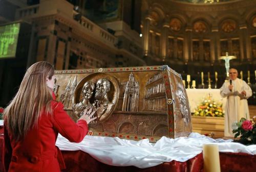 Le tombeau de Louis et Zélie Martin