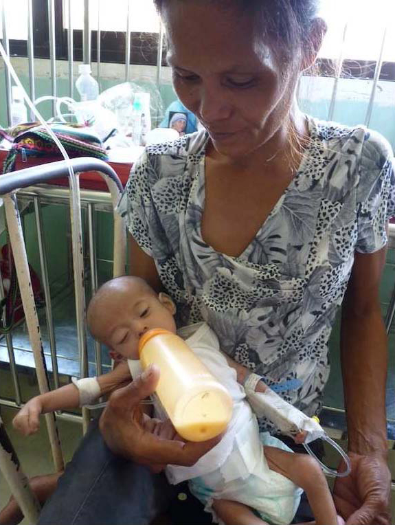 Suzana et son fils Arnel