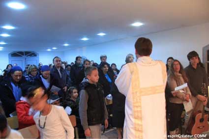Inauguration de la chapelle de Ginestous