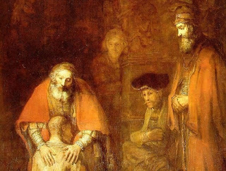 La jalousie du frère aîné qui n'a pas compris combien il est aimé (Rembrandt, Retour du Fils Prodigue)